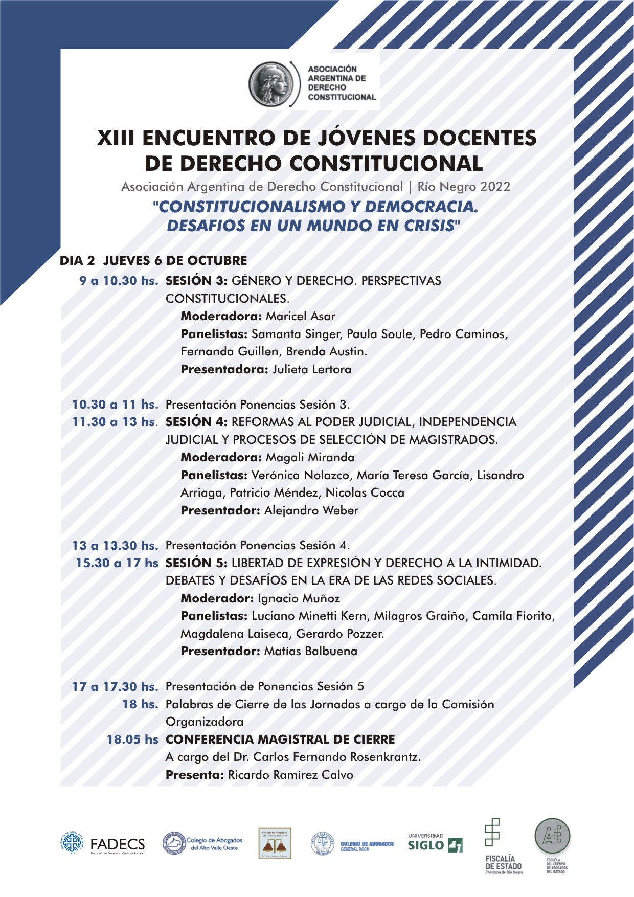 XIII ENCUENTRO JÓVENES PROFESORES DE DERECHO CONSTITUCIONAL